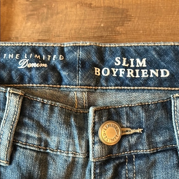 The Limited Blue Boyfriend Jeans Relaxed Fit - Picture 2 of 6